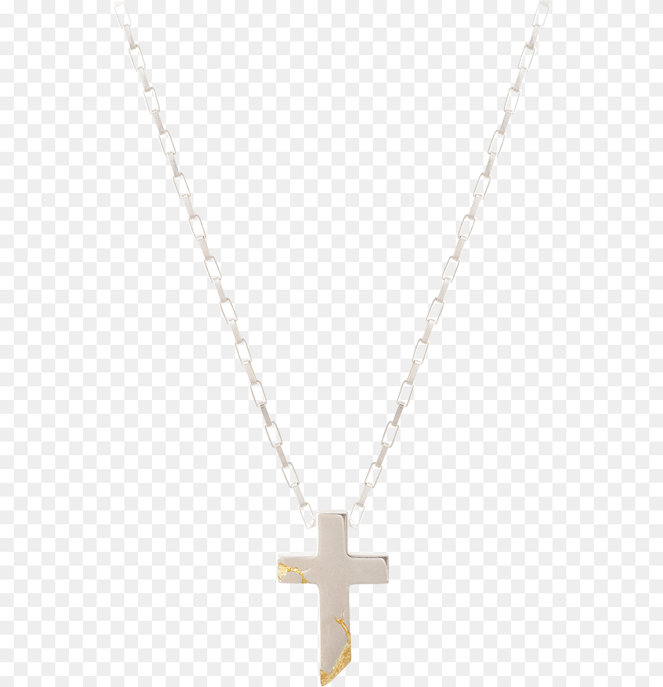 Buy Cracked Gold Cross Necklace And Fast Friends Necklace Cross Necklace Background, Accessories, Jewelry, Symbol Png Image