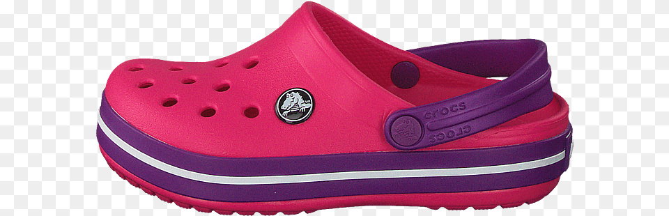 Buy Crocs Crocband Clog K Paradise Pinkamethyst Purple Slip On Shoe, Clothing, Footwear, Clogs Free Transparent Png