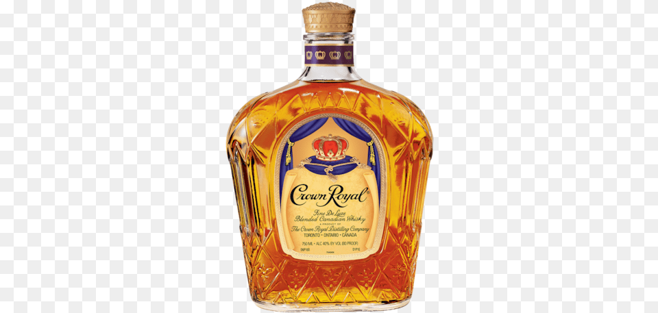 Buy Crown Royal De Luxe Crown Royal Blended Canadian Whisky, Alcohol, Beverage, Liquor, Food Png Image