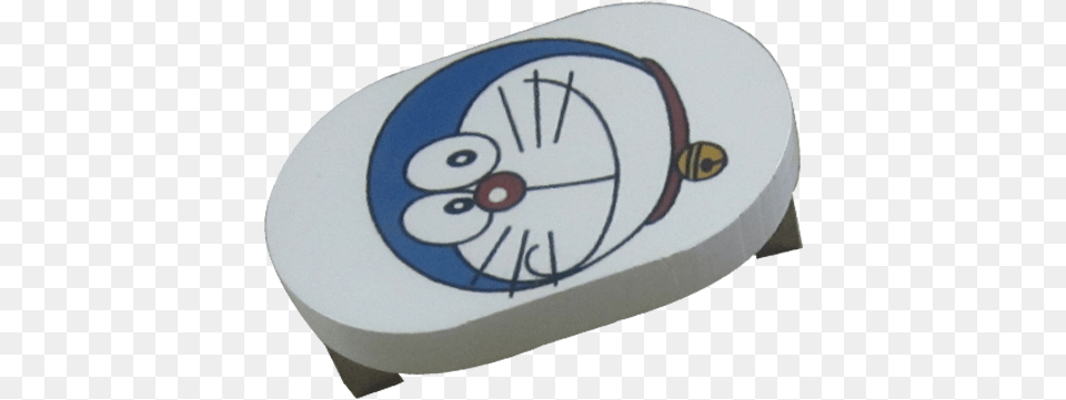 Buy Doremon Design Cartoon Handle 75mm White Colour Circle, Furniture, Clock Free Png