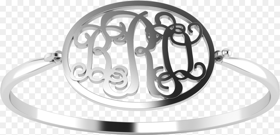 Buy Elite Looking Personalized Monogram Cuff Bracelet Circle, Accessories, Jewelry, Silver, Ring Png