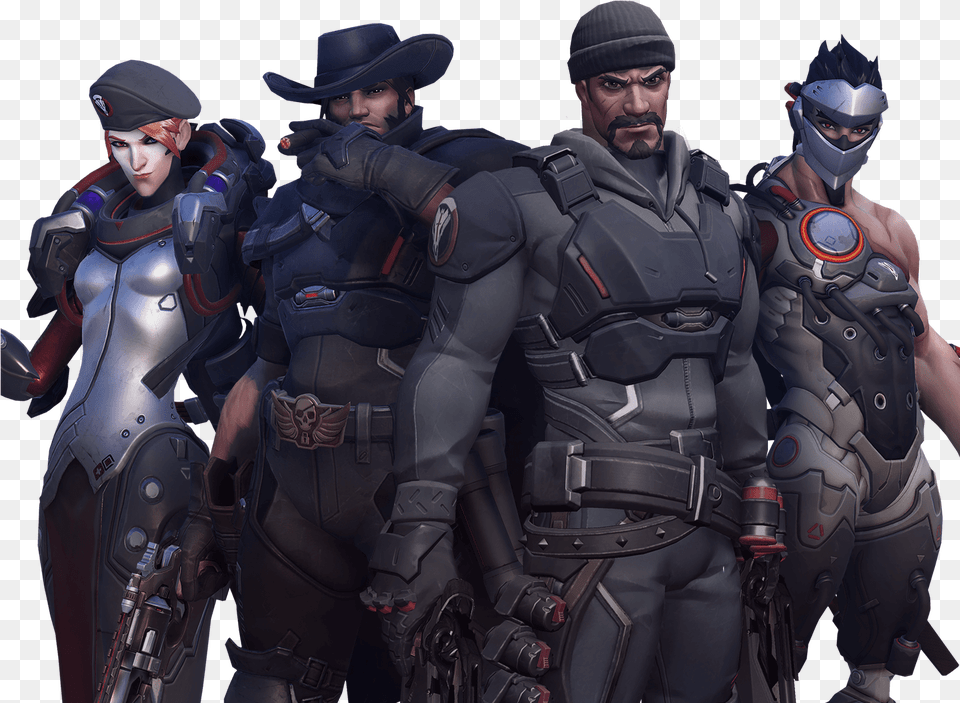 Buy Event Loot Boxes Mc Cree Black Watch, Armor, Adult, Person, Man Free Png