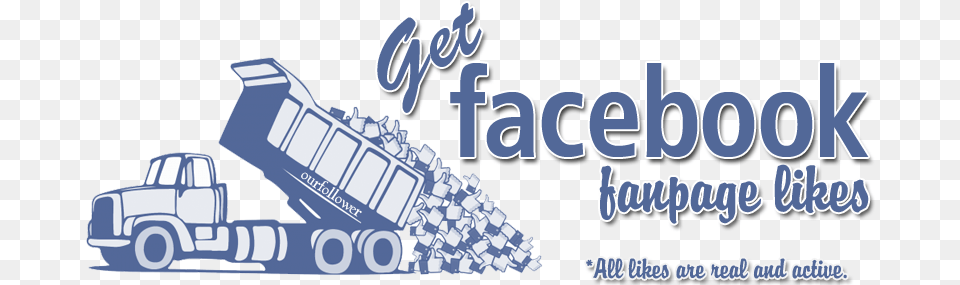 Buy Facebook Likes Facebook Likes, Trailer Truck, Vehicle, Truck, Transportation Free Png Download