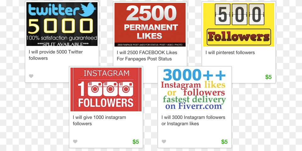 Buy Followers On Fiverr For 5 Bucks Twitter, Advertisement, Poster, Text Free Transparent Png