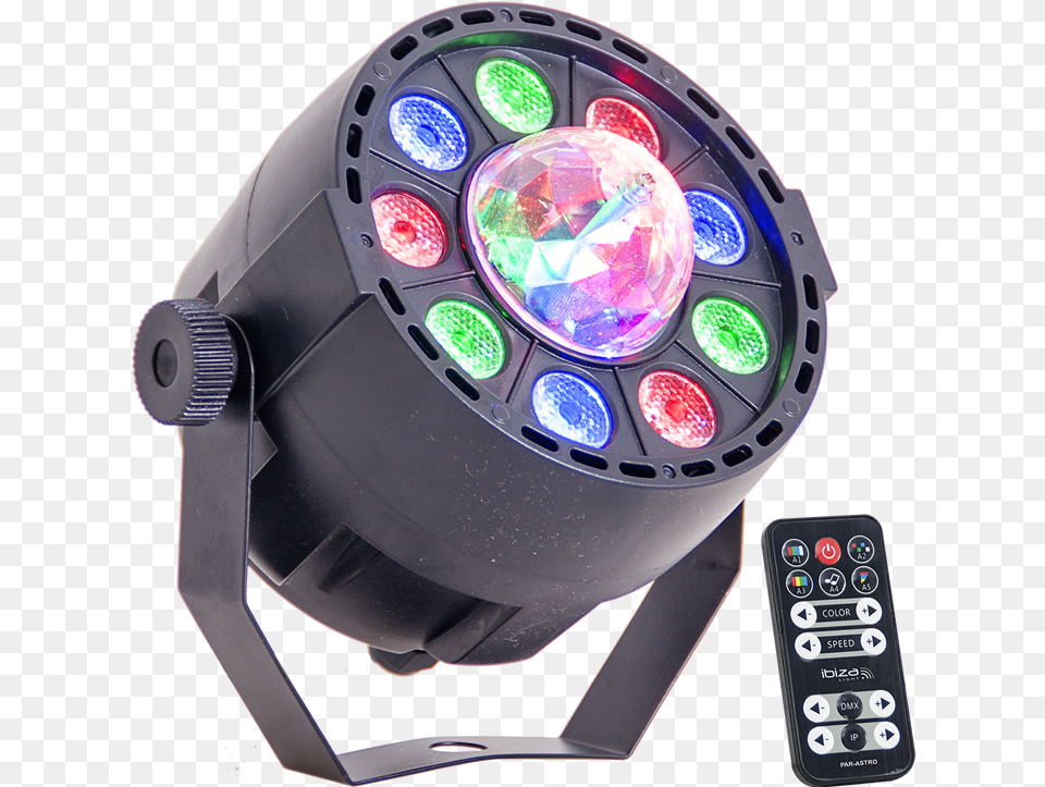 Buy Ibiza Light 2 In1 Light Effect Par Can U0026 Astro Effect Disco Lys, Electronics, Led, Lighting, Remote Control Free Transparent Png