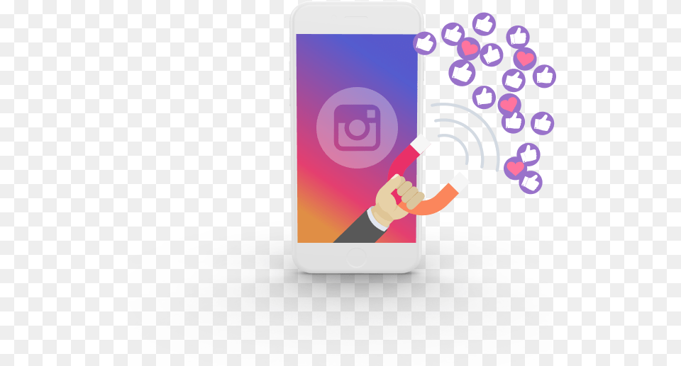 Buy Instagram Followers And Likes Smm Gain Advertising, Electronics, Phone, Mobile Phone Free Transparent Png