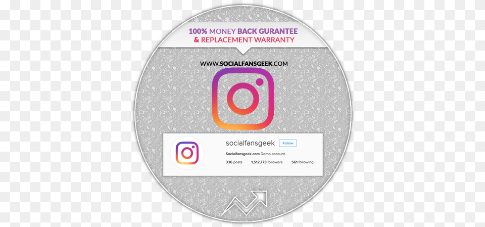 Buy Instagram Followers Real Cheap U0026 Instant Delivery Auxiliary Memory, Disk, Dvd Free Transparent Png