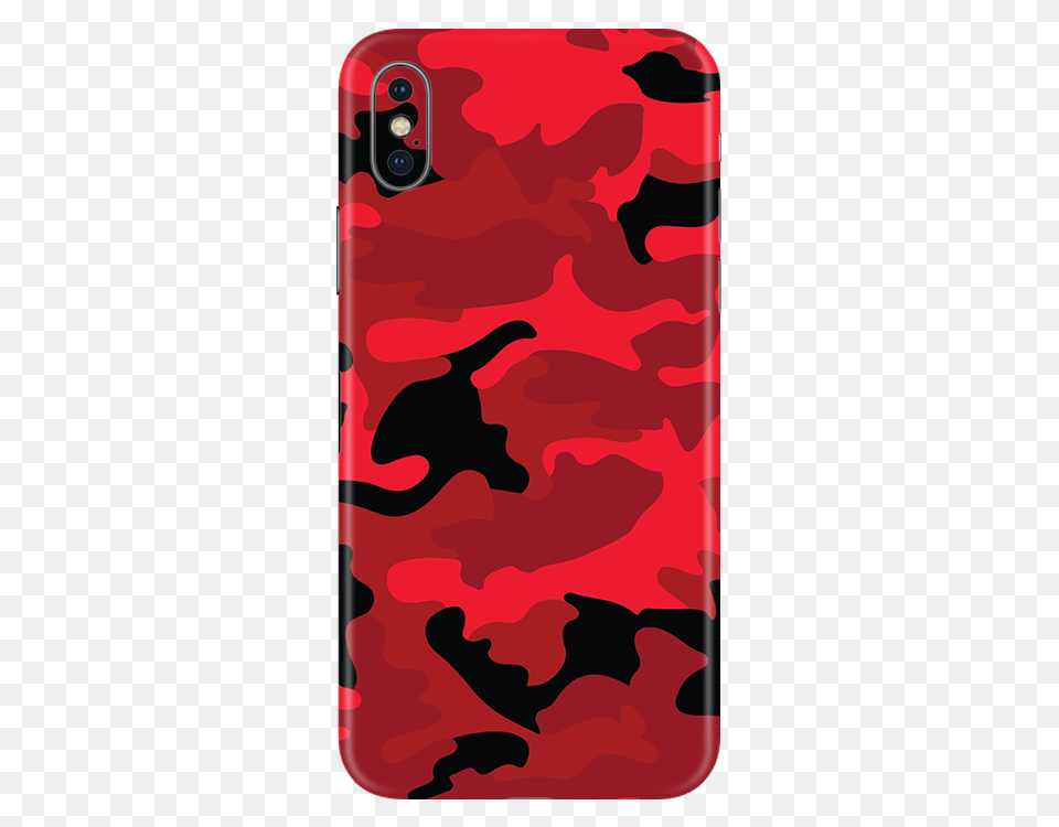 Buy Iphone X Skin Matte Camouflage Red Switch Uae, Military, Military Uniform, Electronics, Mobile Phone Png Image