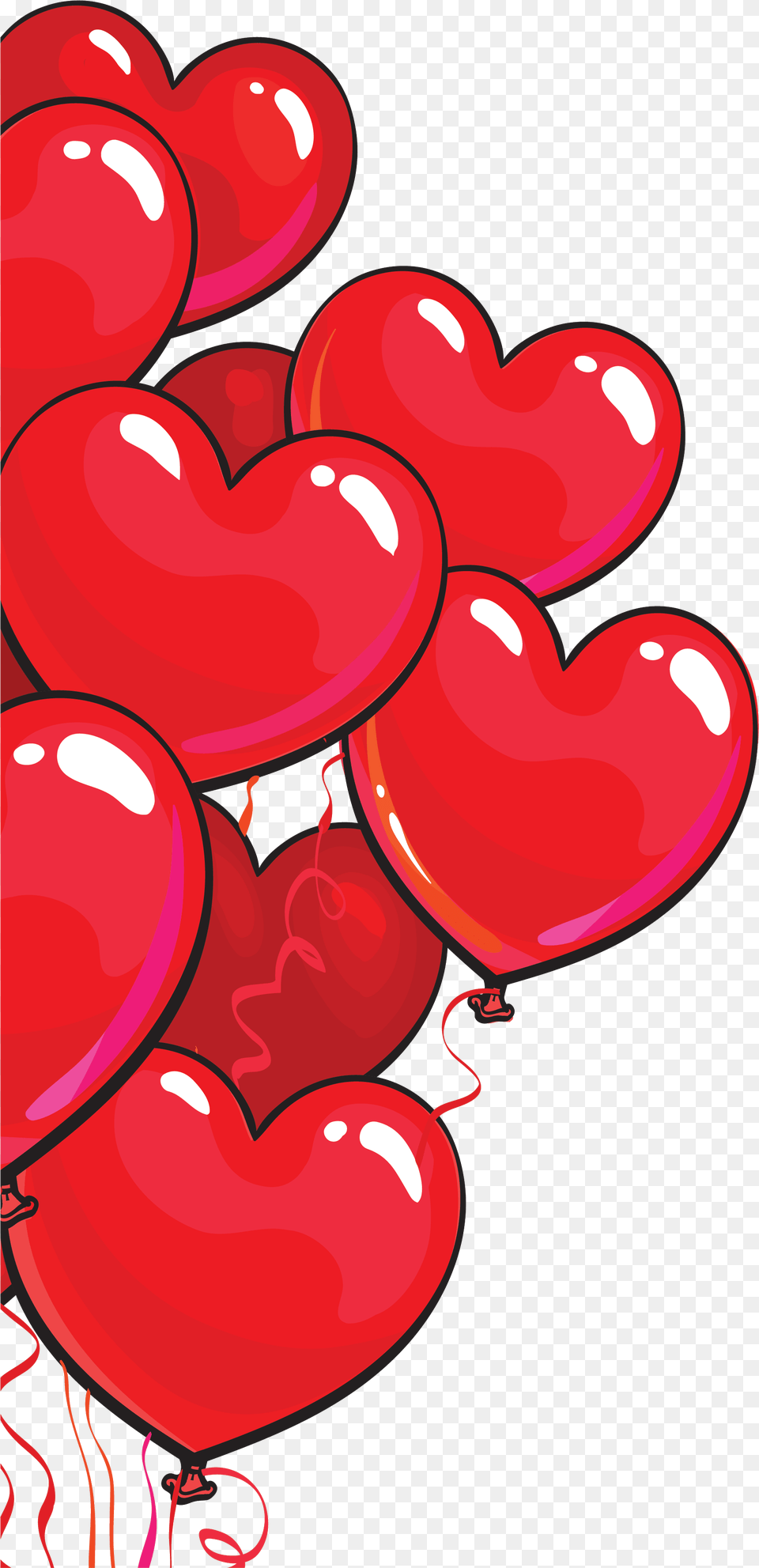 Buy Iphone Xr Clear Case Heart Balloons Transparent 3 Love, Balloon, Dynamite, Weapon Png Image