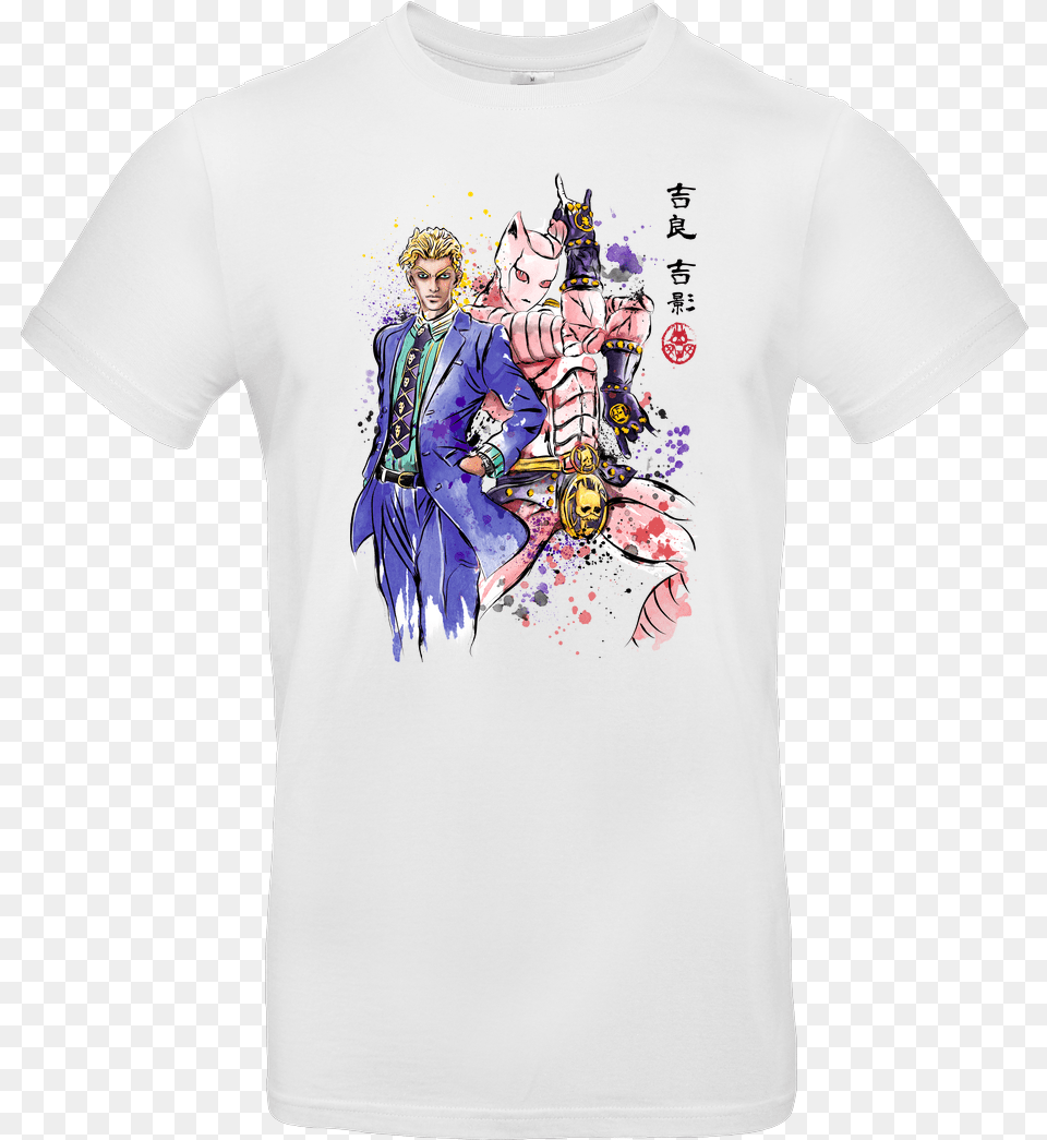 Buy Killer Queen Watercolor T Shirt Supergeekde Dungeons And Doggies T Shirt, T-shirt, Clothing, Person, Man Free Transparent Png