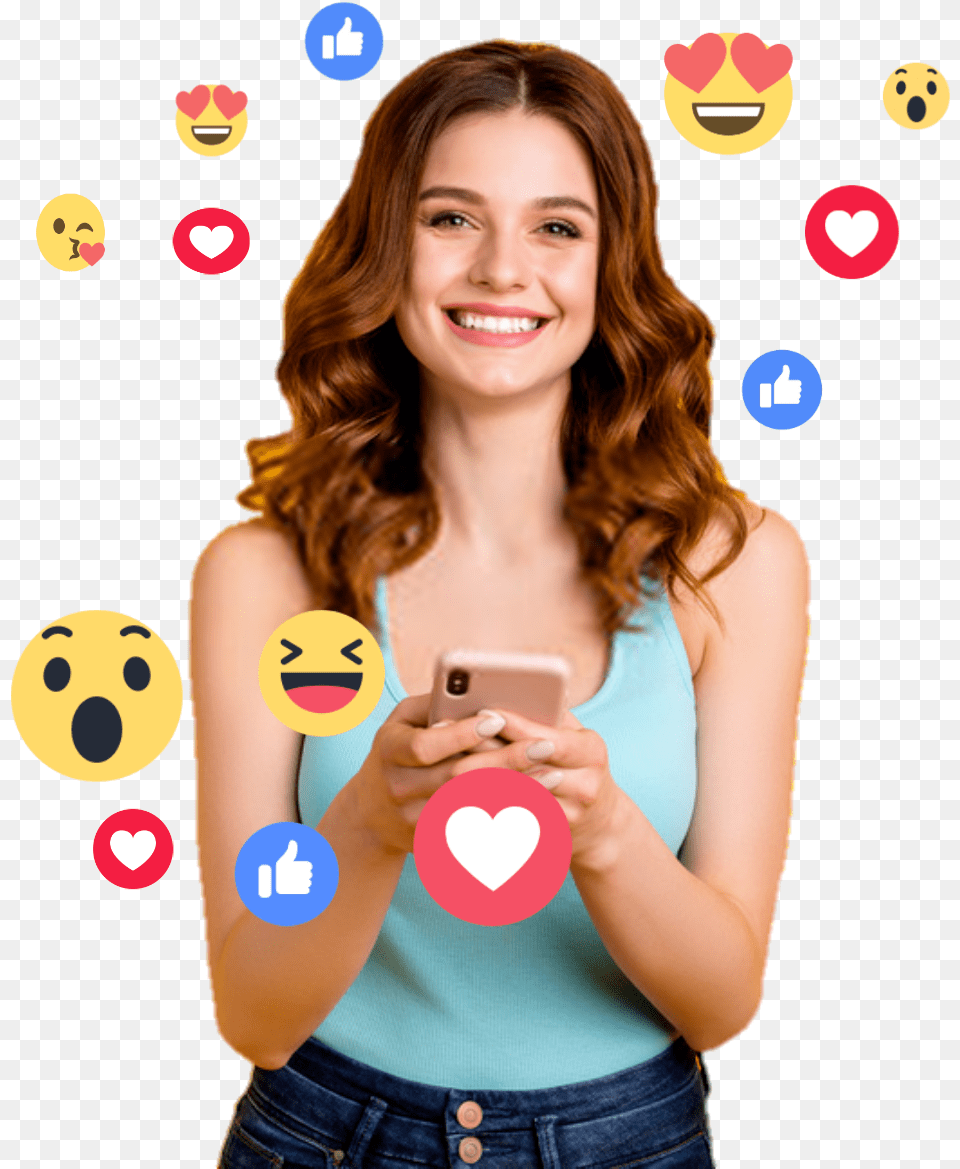 Buy Likes And Followers Girl, Portrait, Photography, Face, Person Free Png Download