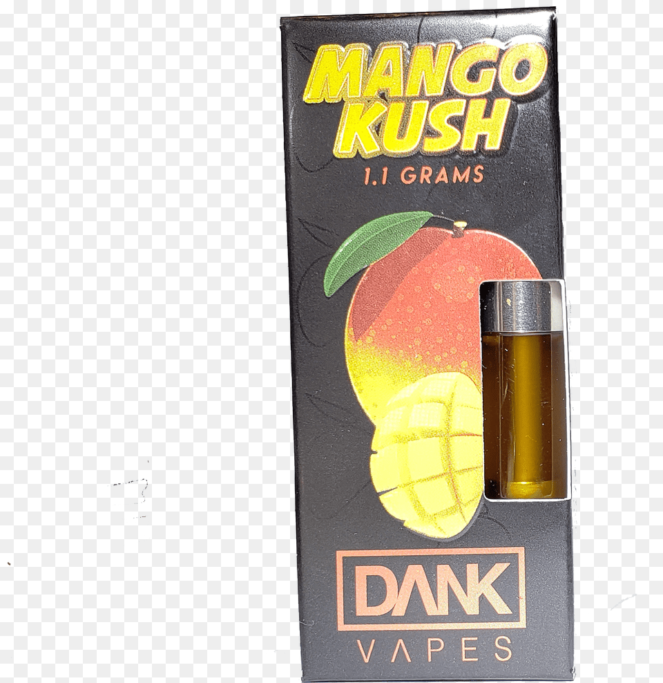 Buy Mango Kush Dank Vape Online Bullet, Bottle, Alcohol, Beer, Beverage Png Image