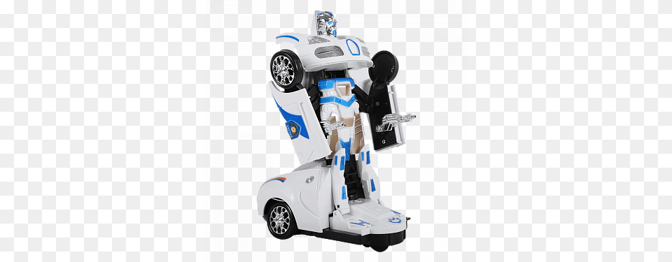Buy Mech Pioneer 2 In 1 Robot Transforming Police Car Model Car, Transportation, Vehicle, Machine, Wheel Free Png Download