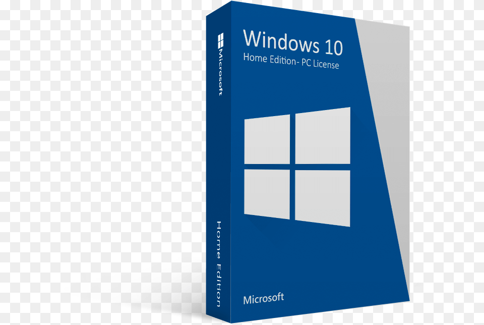 Buy Microsoft Windows 10 Home Edition Logo, Book, Publication Png