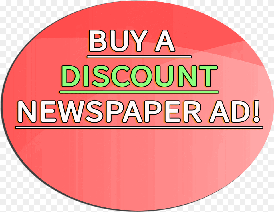 Buy Newspaper Discount Ad Button Circle, Logo, Photography, Disk, Text Png Image