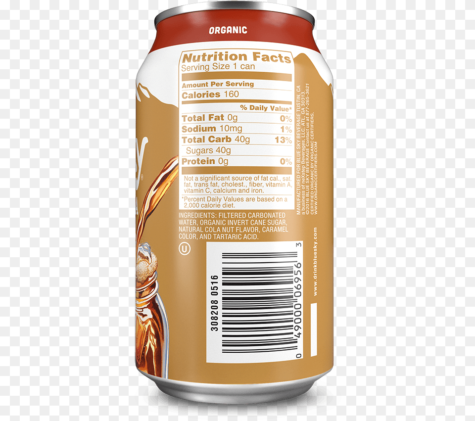 Buy Now Find This Soda Nutritional Info Root Beer Grams Of Sugar, Tin, Can, Alcohol, Beverage Free Png Download