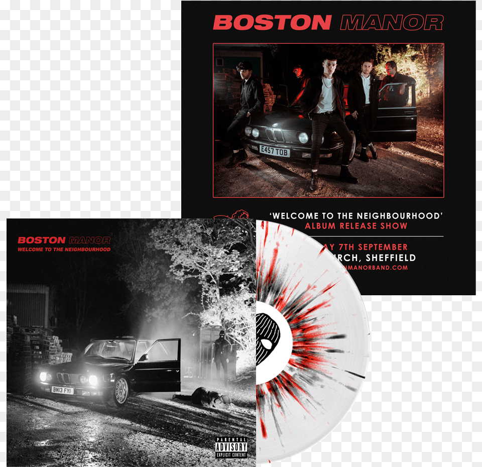 Buy Online Boston Manor Boston Manor Welcome To The Neighborhood, Advertisement, Poster, Car, Vehicle Png
