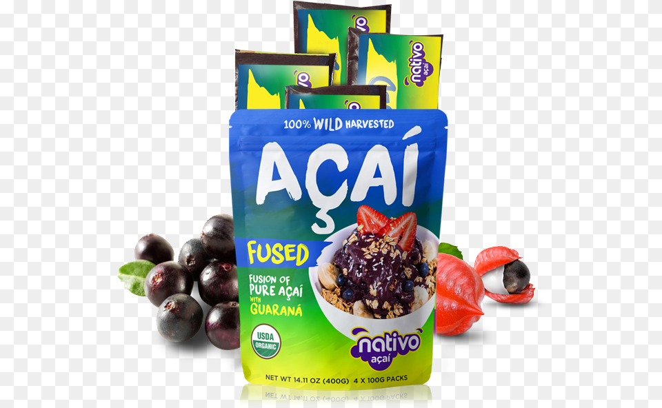 Buy Organic Acai Berry Nativo Acai, Food, Fruit, Plant, Produce Free Png
