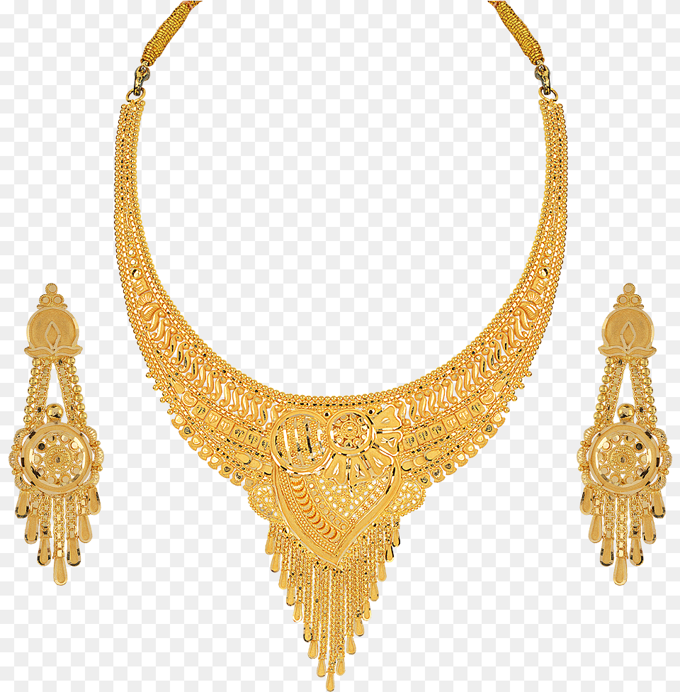 Buy Orra Gold Set Necklace For Women Online Best Bridal Best Necklace Designs Gold, Accessories, Jewelry, Diamond, Gemstone Free Png Download