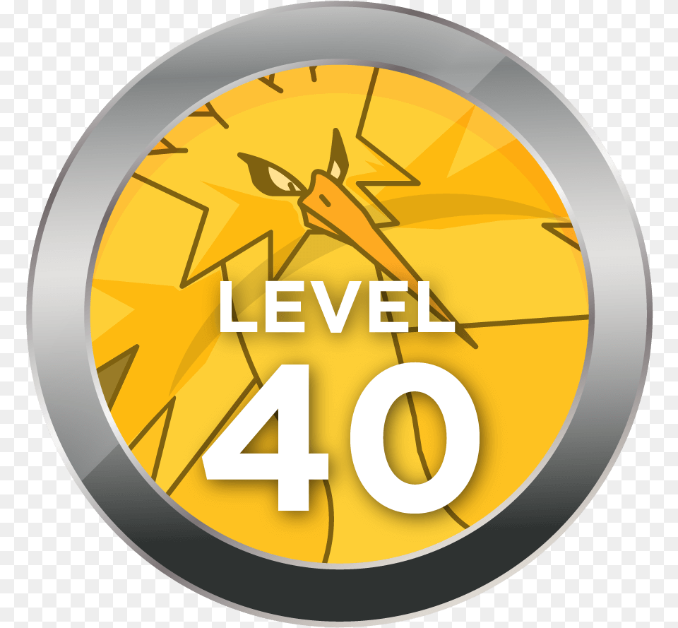 Buy Pokemon Go Accounts Pokemon Go Level 40 Icon, Analog Clock, Clock, Text Png Image