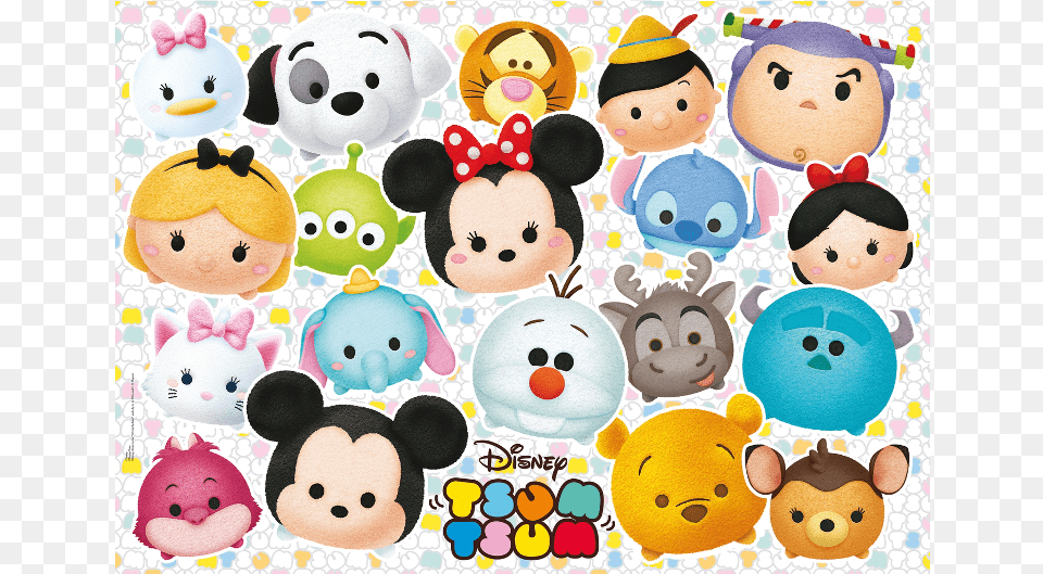 Buy Puzzle Clementoni Maxi Let S All Be Gambar Tsum Tsum, Plush, Toy, Teddy Bear, People Png