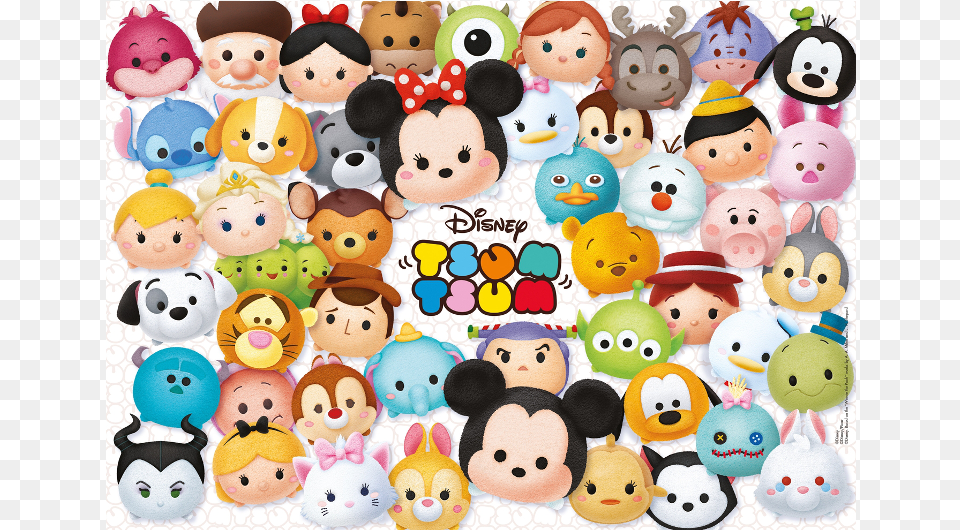 Buy Puzzle Clementoni So Cuuuutel Tsum Tsum Puzzle, Toy, Plush, Person, People Free Png Download
