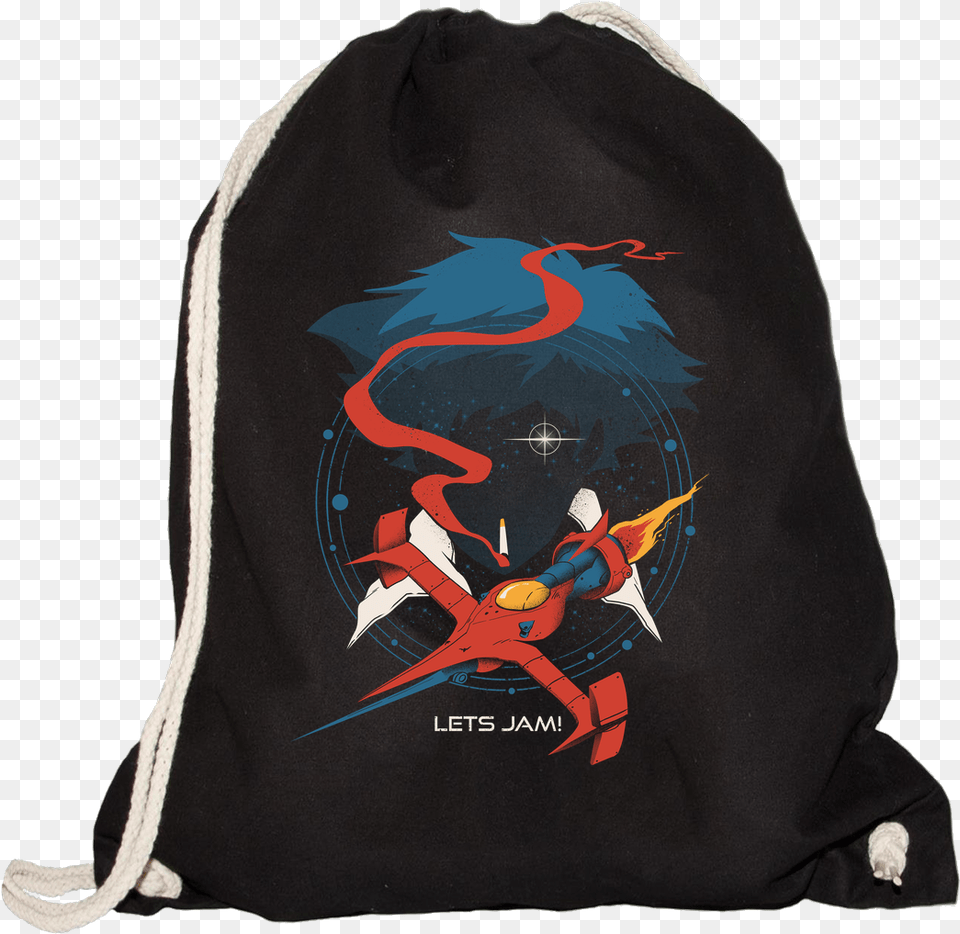 Buy Retro Space Cowboy Gymsac Supergeekde Bebop, Bag, Clothing, Hoodie, Knitwear Free Png