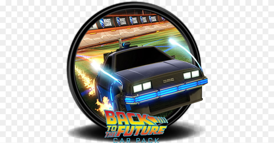 Buy Rocket League Rocket League Back To The Future, Car, Transportation, Vehicle Png Image