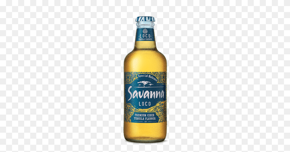 Buy Savanna Loco Online From Our Flavoured Ciders Collection, Alcohol, Beer, Beer Bottle, Beverage Png