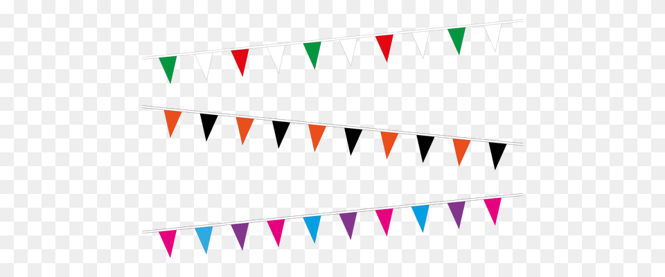 Buy Stock Colour Bunting Online Fabric Bunting Made In Britain, Triangle Png Image