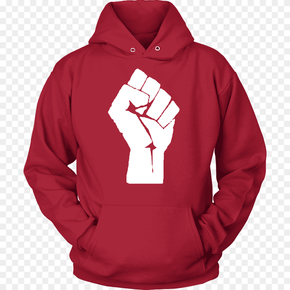 Buy The Most Powerful Black Power Fist Hoodie Black Legacy, Clothing, Knitwear, Sweater, Sweatshirt Png Image