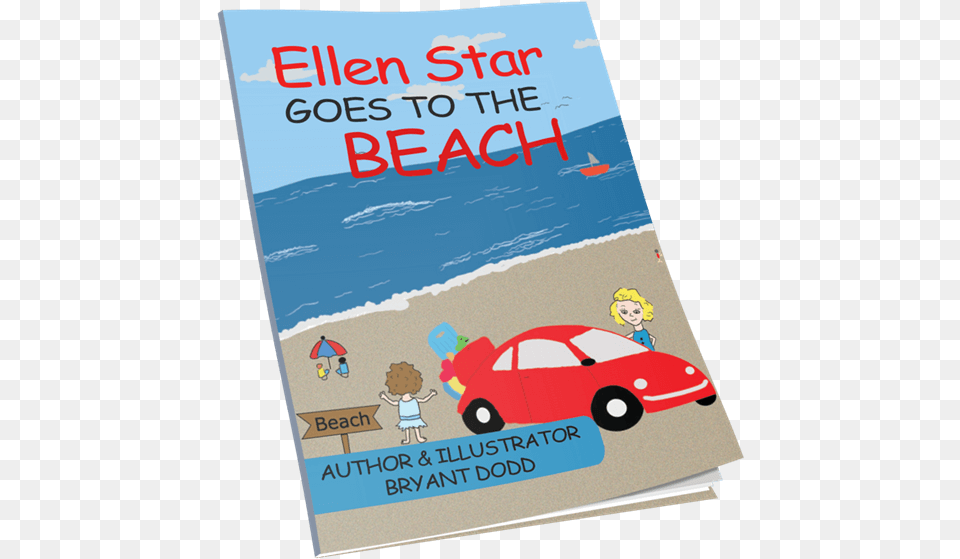 Buy This Book Ellen Star Goes To The Beach, Advertisement, Publication, Poster, Person Free Png