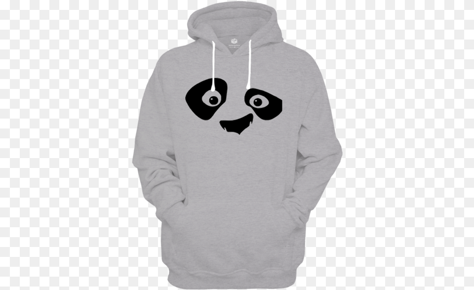 Buy This Graphic Kung Fu Panda Grey Melange Premium Kung Fu Panda Hoodie, Sweatshirt, Clothing, Sweater, Knitwear Png Image