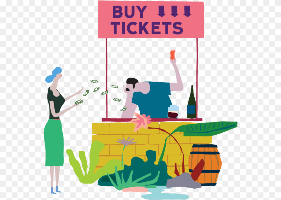 Buy Tickets 08 Graphic Design, Adult, Female, Person, Woman Free Transparent Png