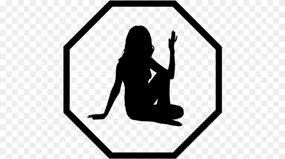 Buy Tickets Here Yoga Yoga, Silhouette Png Image