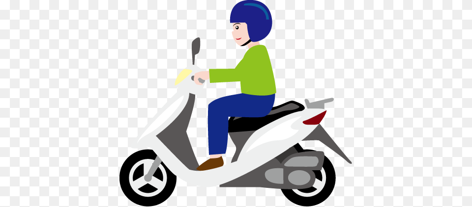 Buy Two Wheeler Insurance And Be Tension Kureshmane Medium, Scooter, Transportation, Vehicle, Person Png