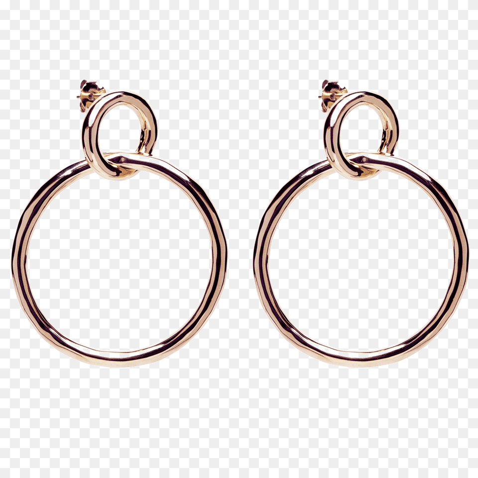 Buy Valentina Rose Gold Earrings, Accessories, Earring, Jewelry, Hoop Png Image