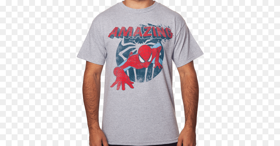 Buy Vintage Spider Man T Shirts, Clothing, T-shirt Png Image