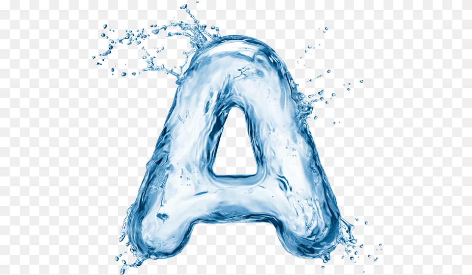 Buy Water Splash Font And Make Q A Water, Nature, Outdoors, Snow, Snowman Free Transparent Png