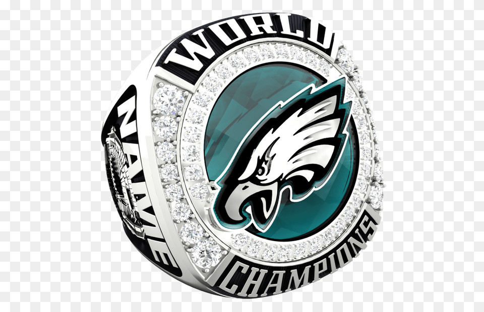Buy Your Own Eagles Super Bowl Ring Look, Accessories, Jewelry, Diamond, Gemstone Free Transparent Png