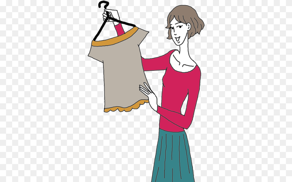 Buying Clothes Buying Clothes Clipart, Adult, Person, Woman, Female Free Png