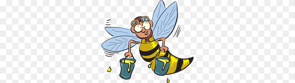 Buzy Honey Bee Clip Art For Web, Animal, Invertebrate, Insect, Wasp Free Transparent Png