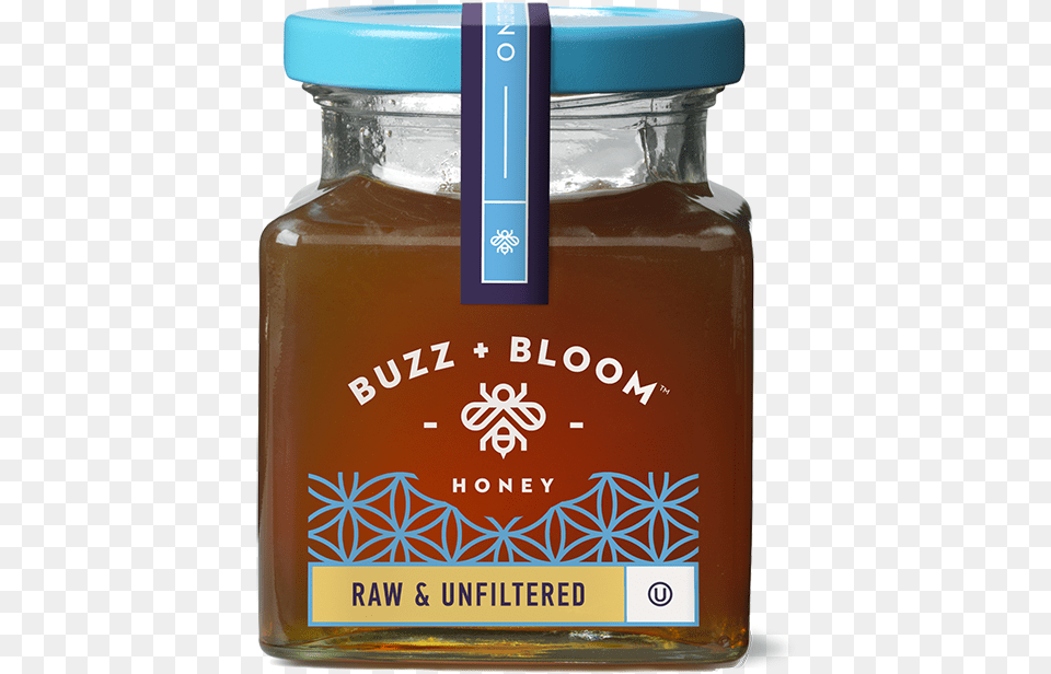 Buzz Bloom Honey Organic, Food, Jar, Alcohol, Beer Free Transparent Png