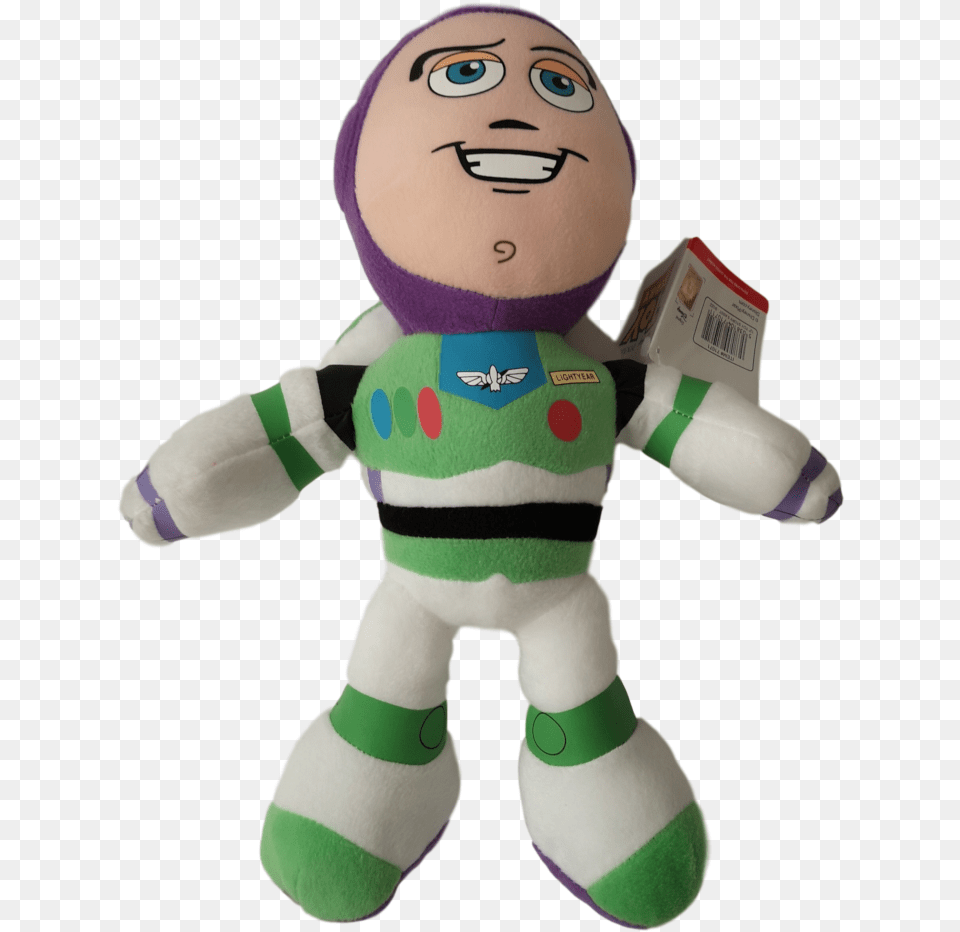 Buzz Lightyear, Plush, Toy, Doll, Face Png