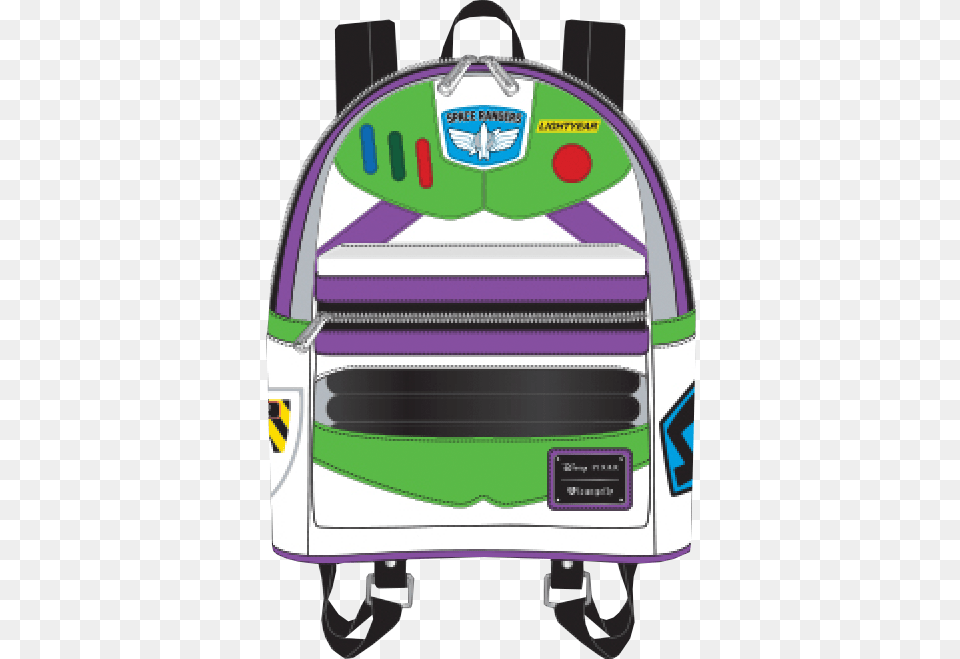 Buzz Lightyear Character Mini Backpack, Bag, Mailbox Free Transparent Png