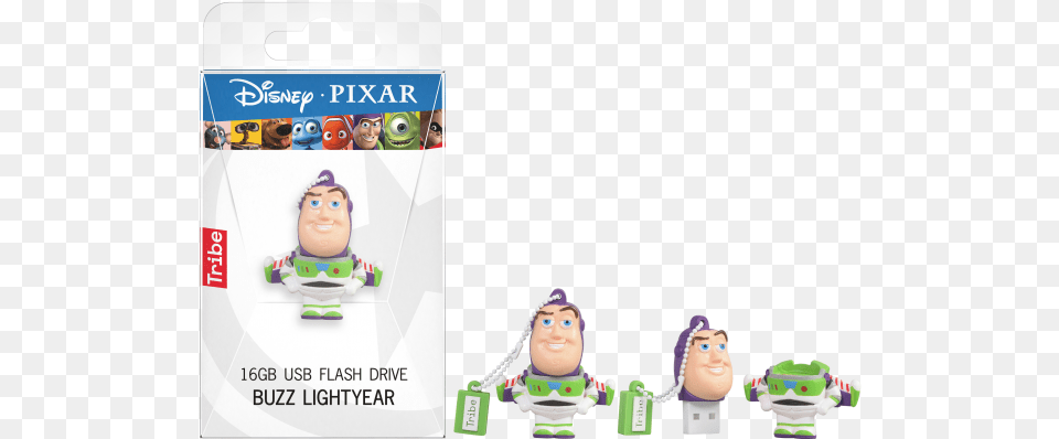 Buzz Lightyear Pendrive Tribe, Figurine, Baby, Person, Face Free Transparent Png