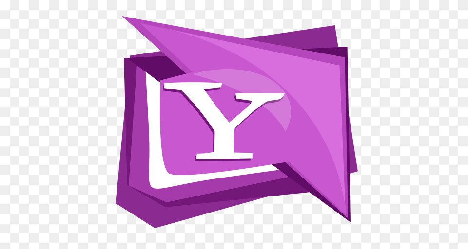 Buzz Logo Messenger Social Yahoo Icon, Purple, Animal, Fish, Sea Life Png