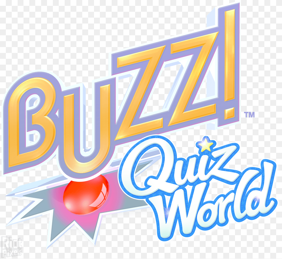 Buzz Quiz World Game Artworks At Riot Pixels Buzz Quiz World Logo, Dynamite, Weapon Png Image