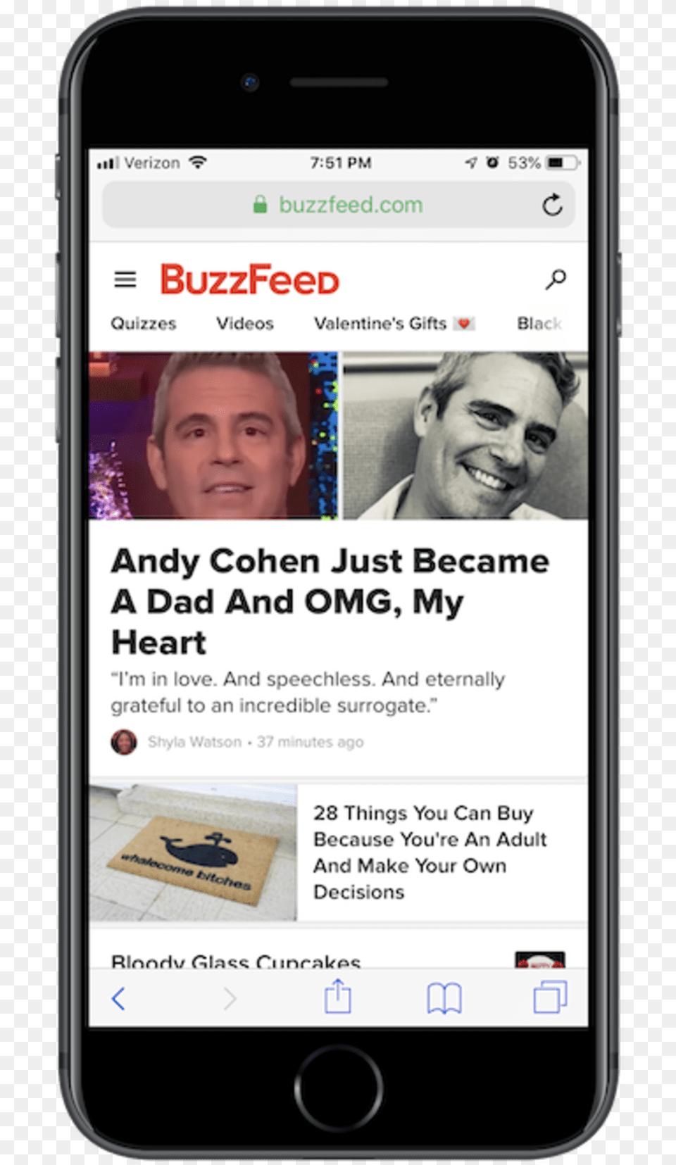 Buzzfeed, Adult, Phone, Person, Mobile Phone Free Png