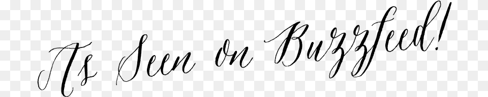 Buzzfeed Calligraphy, Gray Free Png